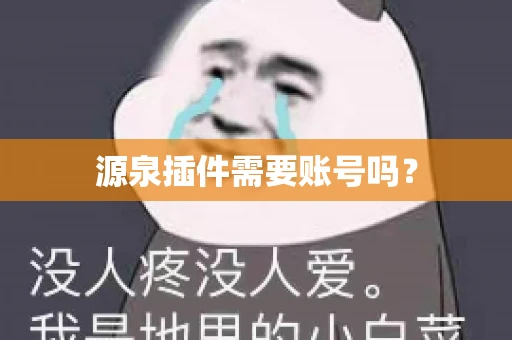 源泉插件需要账号吗？