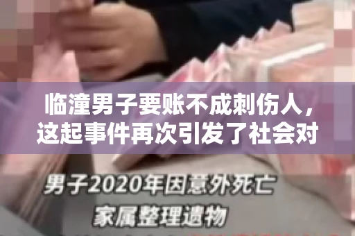 临潼男子要账不成刺伤人，这起事件再次引发了社会对讨债行为的关注。在这个故事中，我们不仅要了解事件的经过，还要思考如何避免类似悲剧的发生。