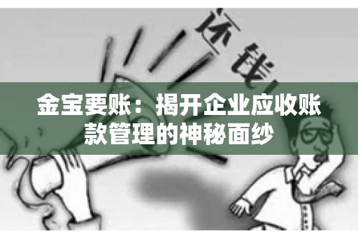 金宝要账：揭开企业应收账款管理的神秘面纱