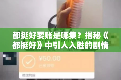 都挺好要账是哪集？揭秘《都挺好》中引人入胜的剧情转折